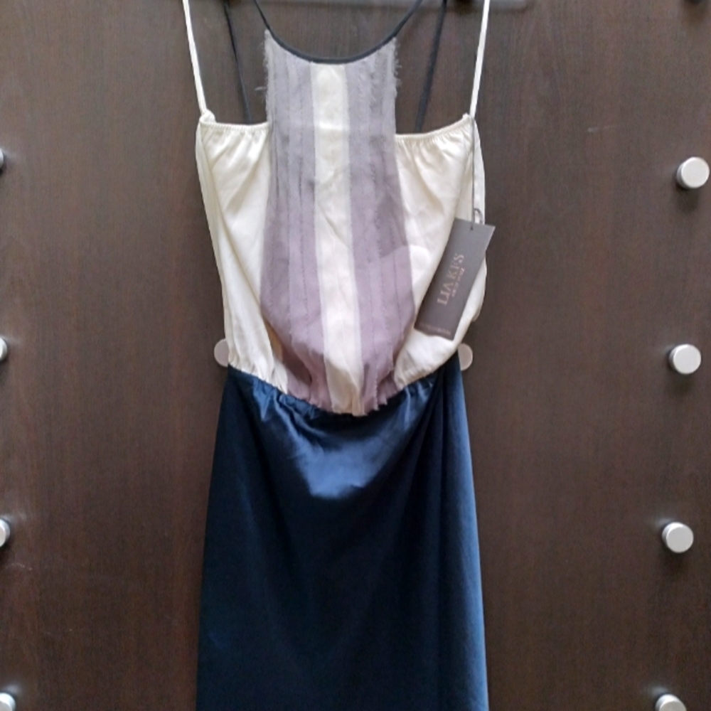NWT| LIA KES |midi dress-XS- bust 26" *waist 25"